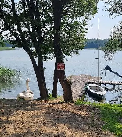 Tatarak Na Mazurach - Z Duzym Tarasem Nad Jeziorem Walpusz アパート *